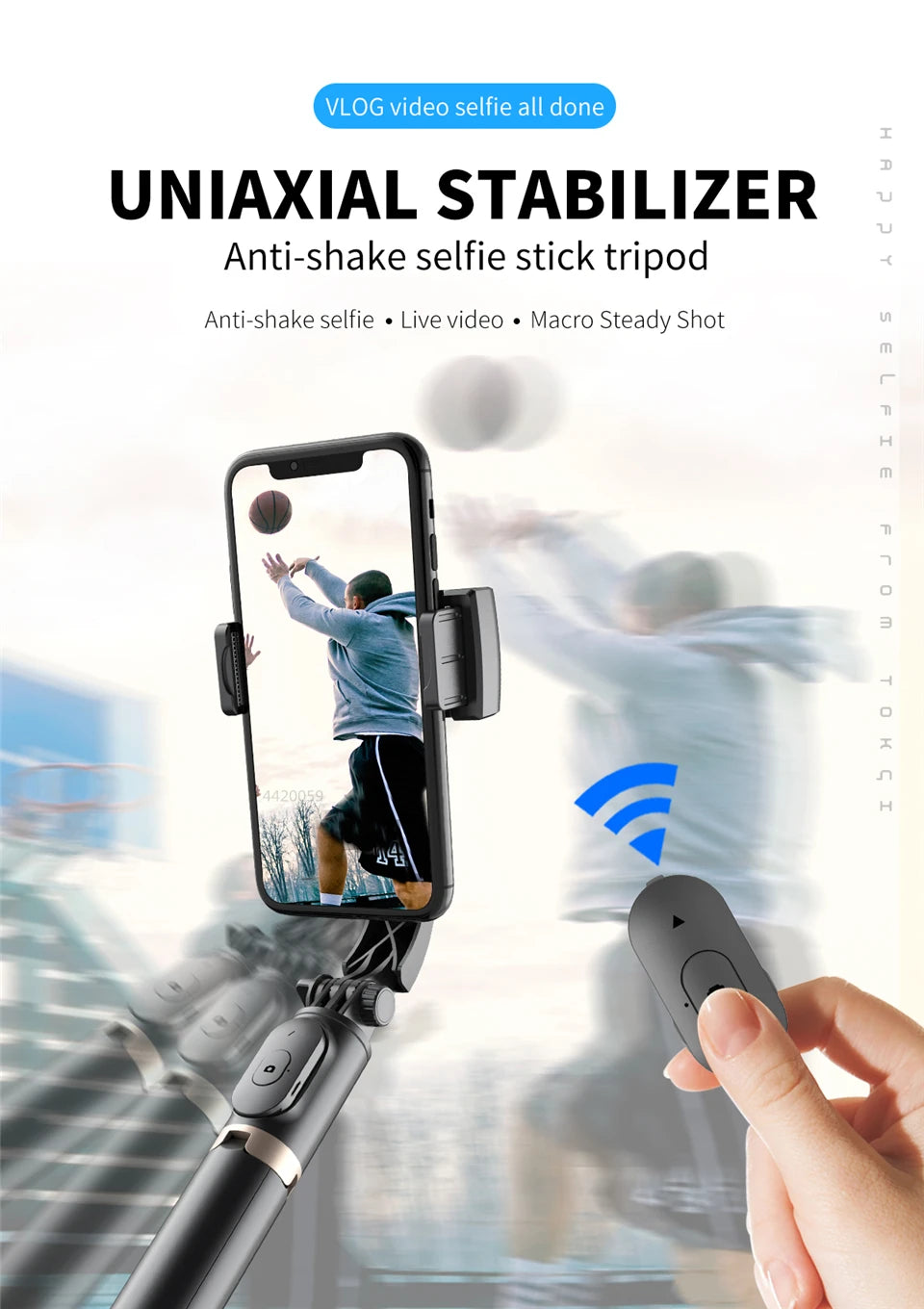 Stabilizer Stick Tripod Gimbal
