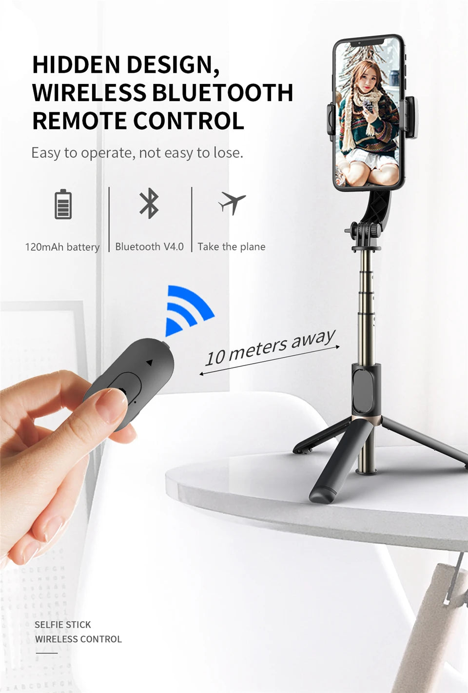 Stabilizer Stick Tripod Gimbal