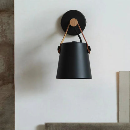 Nordic Wooden Wall Lamp