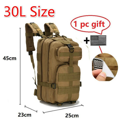 50L/30L Tactical Military Backpack