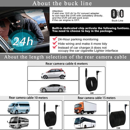 Rearview Mirror Dual Camera Recorder