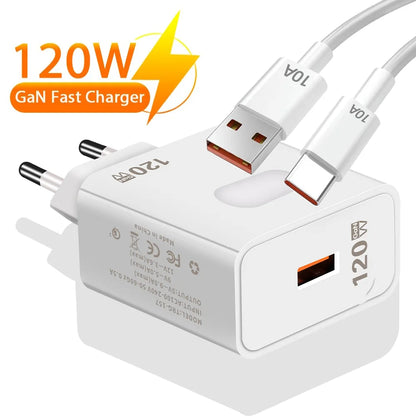 Type C 120W USB Fast Charger