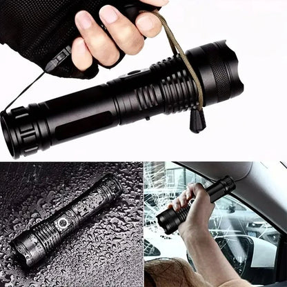 High Power Flashlight Rechargeable Torch