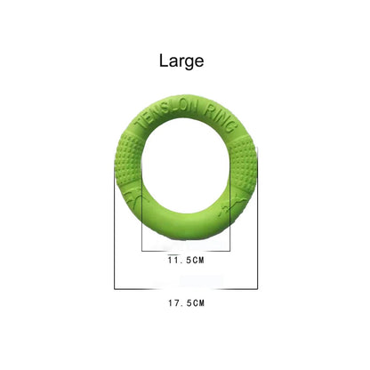 Dog Toy Flying Ring Trainer