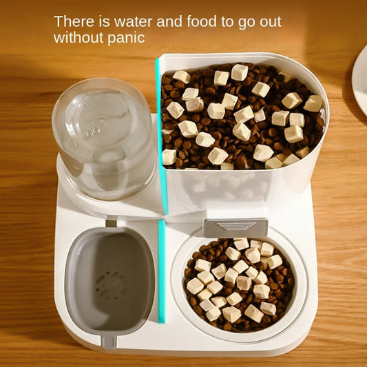Automatic 2 in 1 Cat Feeder and Water