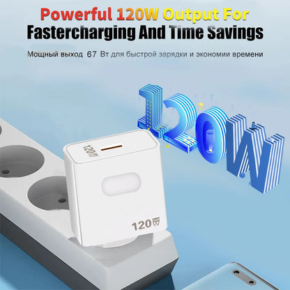 Type C 120W USB Fast Charger