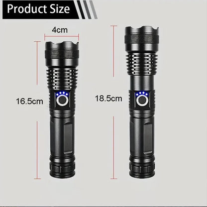 High Power Flashlight Rechargeable Torch