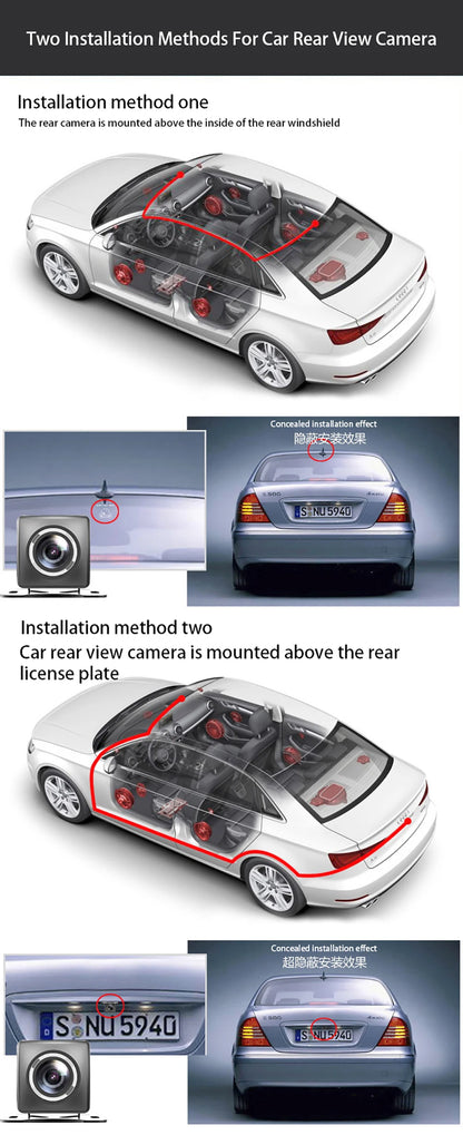 Rearview Mirror Dual Camera Recorder