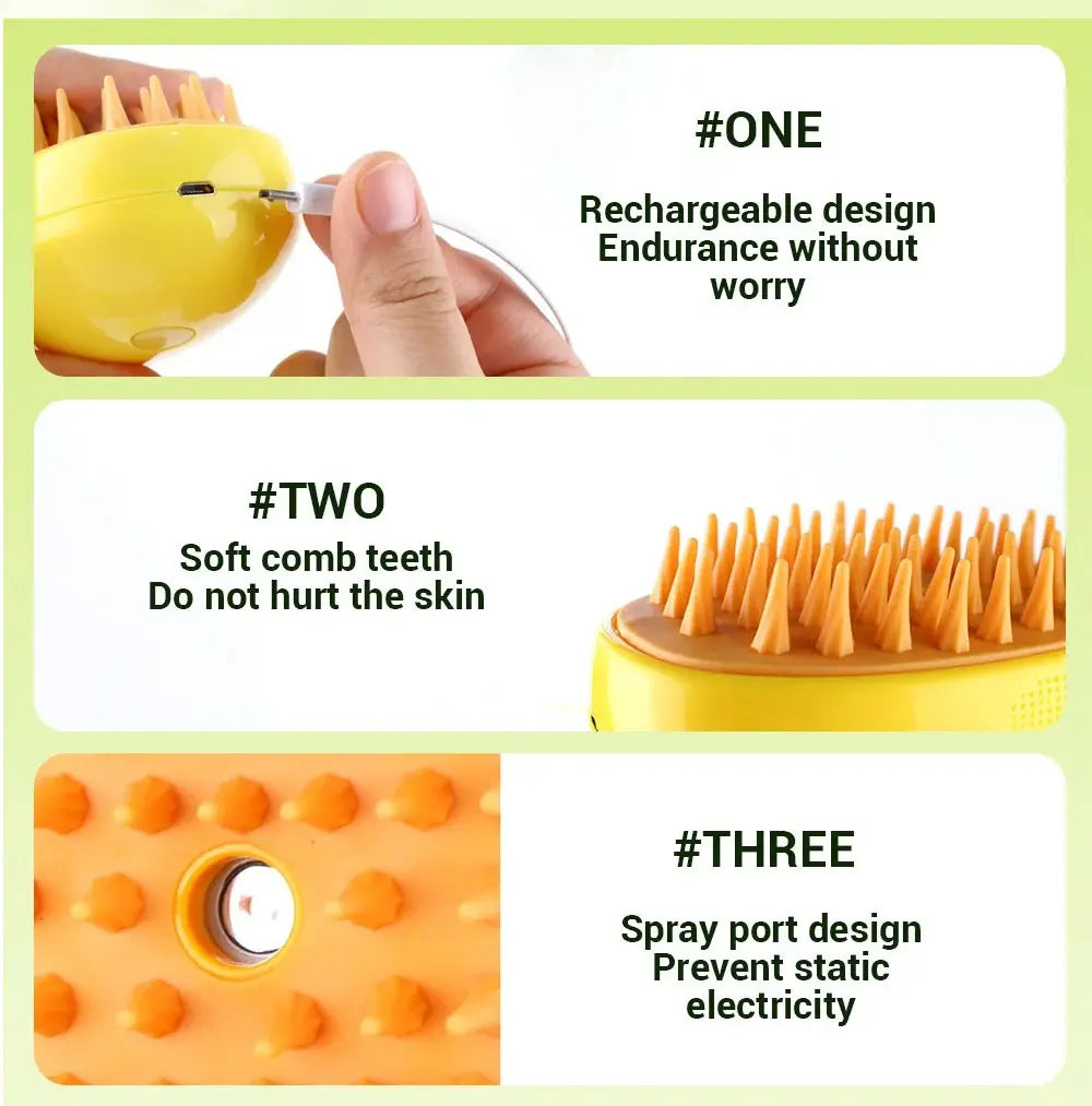 Cat/Dog Ultimate Steamy Brush
