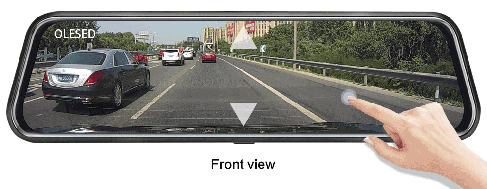 Rearview Mirror Dual Camera Recorder