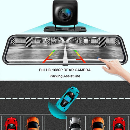 Rearview Mirror Dual Camera Recorder