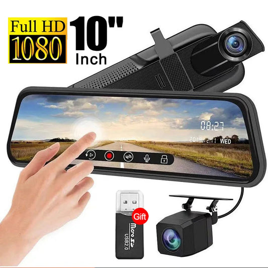 Rearview Mirror Dual Camera Recorder