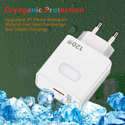 Type C 120W USB Fast Charger