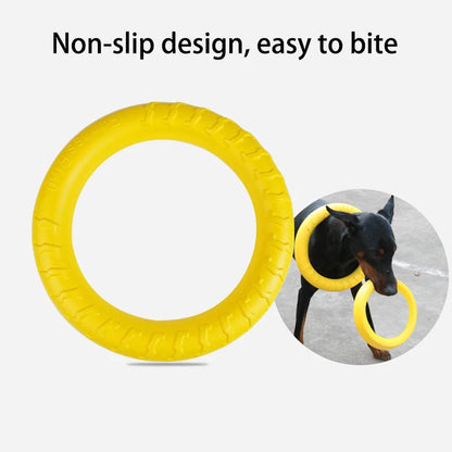 Dog Toy Flying Ring Trainer